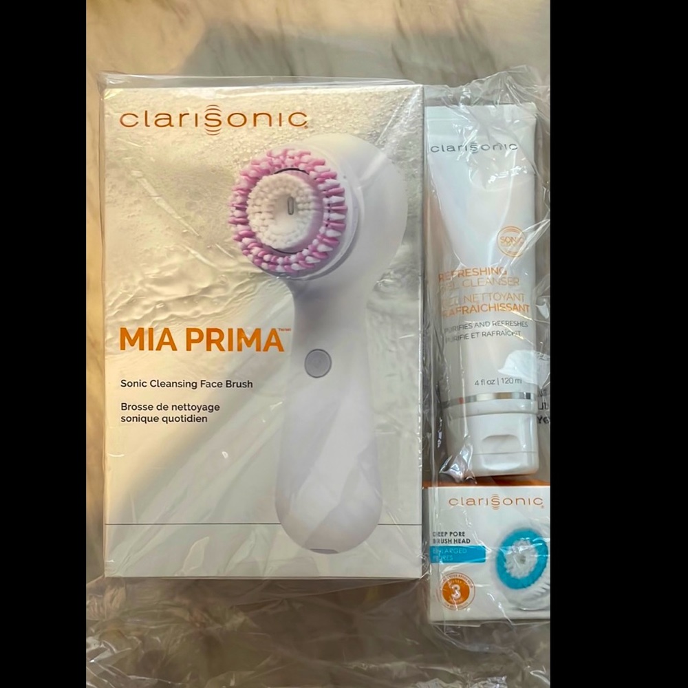 CLARISONIC MIA PRIMA BUNDLE- BRAND NEW